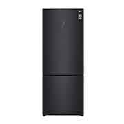 LG Frigorifero combinato 70cm | Classe E, 462L | Wi-Fi, Door & Linear Cooling, Fresh Balancer, No frost | Nero, GBB569MCAMN