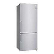 LG Frigorifero combinato 70cm | Classe D, 462L | Wi-Fi, Door & Linear Cooling, Fresh Balancer, No frost | Noble Steel, GBB569NSAFB
