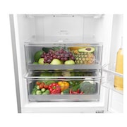 LG Frigorifero Combinato  Maniglie a barra Display interno LED , GBB59NSGFB