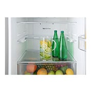 LG Frigorifero Combinato  Maniglie esterne a barra Display esterno LED, GBB59PZFFB