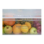LG Frigorifero Combinato  Maniglie esterne a barra Display esterno LED, GBB59PZFFB