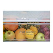LG Frigorifero Combinato  Maniglie integrate Display interno LED finitura Inox Saffiano, GBB59SAPFS