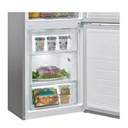 LG Frigorifero Combinato  Maniglie integrate Display interno LED finitura Inox Saffiano, GBB59SAPFS