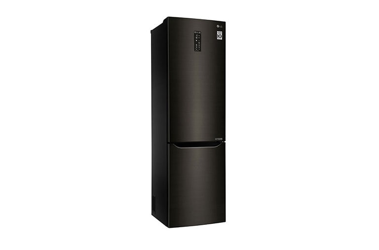 LG Frigorifero Combinato 10% Maniglie integrate Display esterno LED, GBB60BLFXS