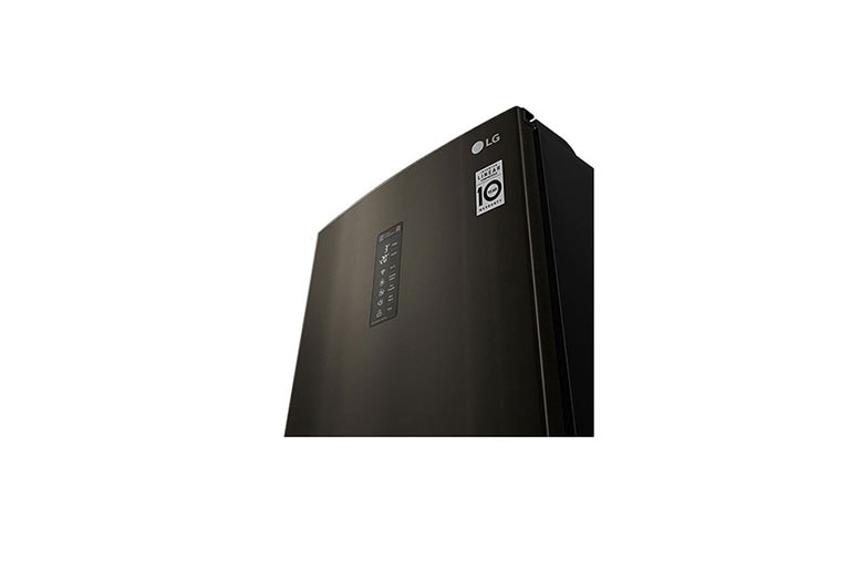 LG Frigorifero Combinato 10% Maniglie integrate Display esterno LED, GBB60BLFXS