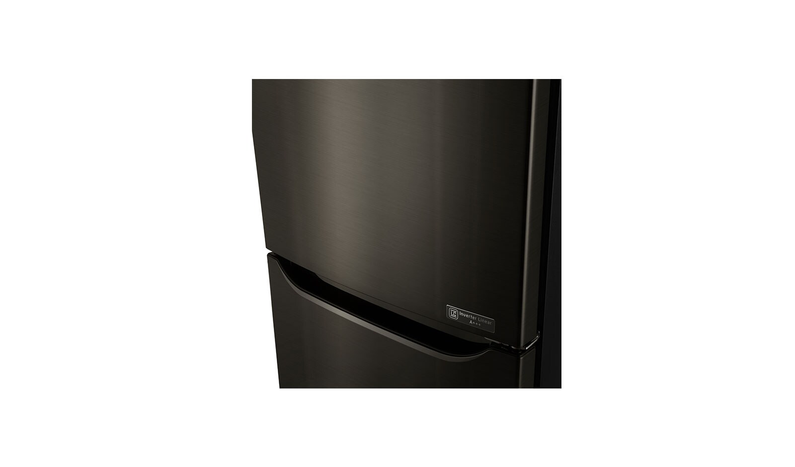 LG Frigorifero Combinato 10% Maniglie integrate Display esterno LED, GBB60BLFXS