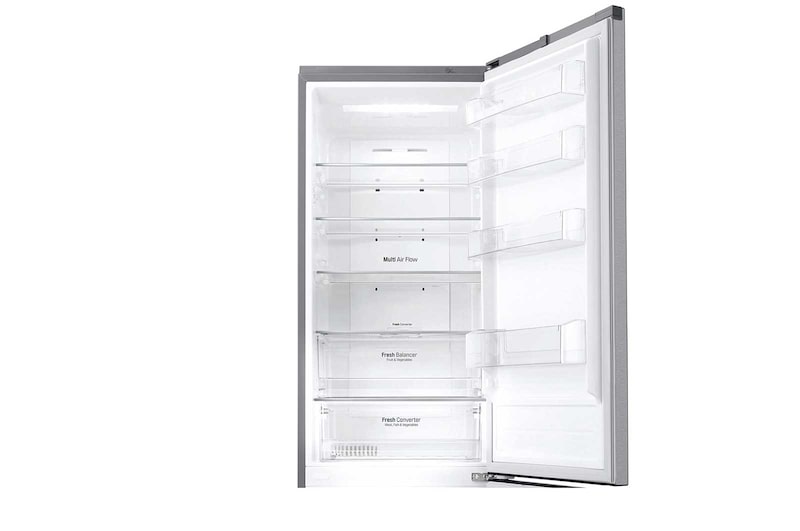 LG Frigorifero Combinato  Maniglie integrate Display esterno LED, GBB60DSMFS