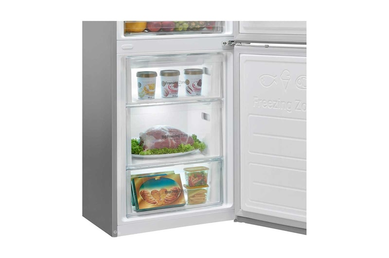 LG Frigorifero Combinato  Maniglie integrate Display esterno LED, GBB60DSMFS