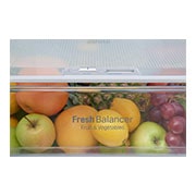 LG Frigorifero Combinato  Maniglie integrate Display interno LED, GBB60MCPFS