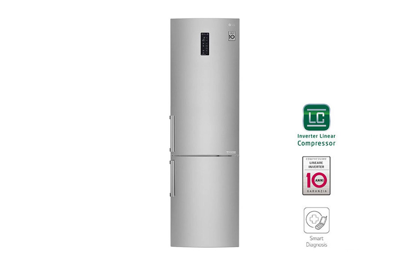 lg frigorifero GBB60NSFFB