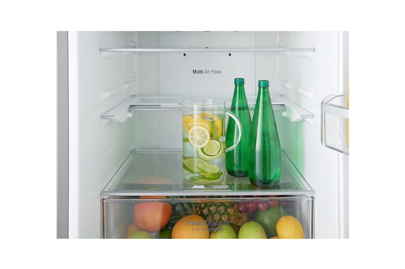 LG Frigorifero Combinato 10% Maniglie attive Display esterno LED, GBB60NSYXE