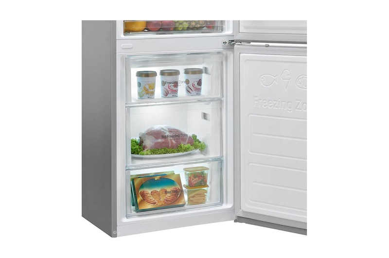 LG Frigorifero Combinato Maniglie integrate Display interno LED, GBB60PZEFS2