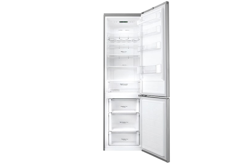 LG Frigorifero Combinato Maniglie integrate Display interno LED, GBB60PZEFS