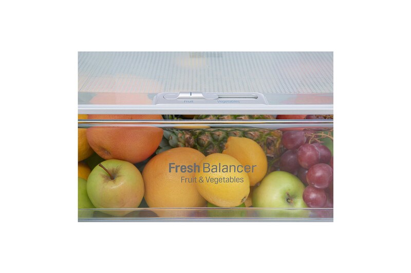 LG Frigorifero Combinato -10% Maniglie integrate Display interno LED finitura Inox Saffiano, GBB60SAPXS