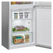 LG Frigorifero Combinato -10% Maniglie integrate Display interno LED finitura Inox Saffiano, GBB60SAPXS