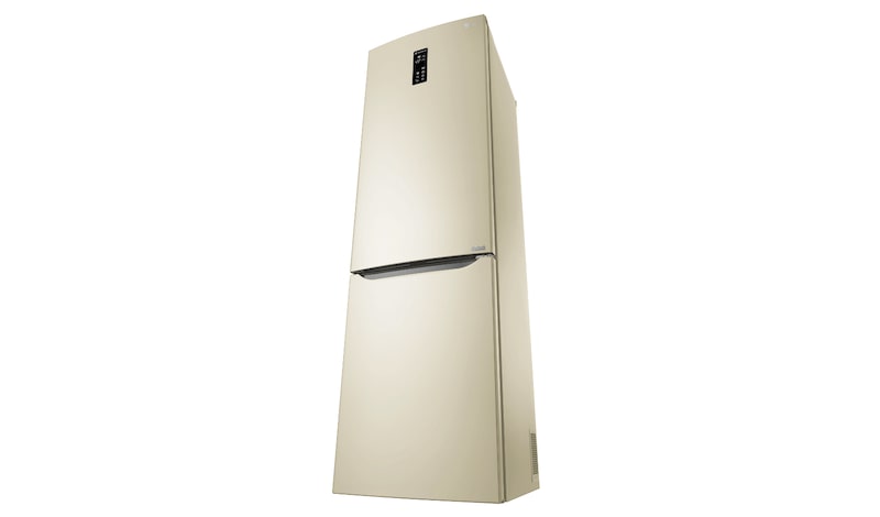 LG Frigorifero Combinato  Maniglie integrate Display esterno LED Colore Sabbia, GBB60SEFZS
