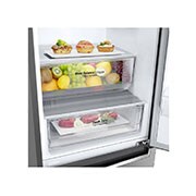 LG Frigorifero Smart Combinato Classe energetica E Maniglie integrate Display interno LED, GBB61PZJZN