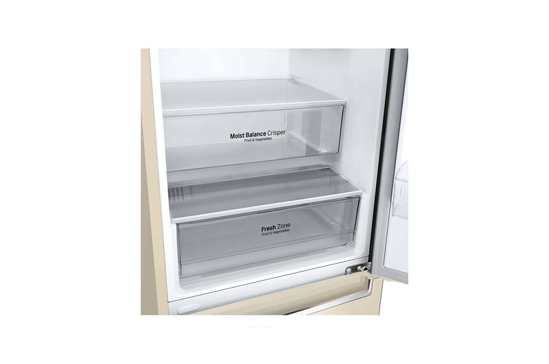 LG Frigorifero Smart Combinato Classe energetica E Maniglie integrate Display esterno LED, GBB62SEHMN