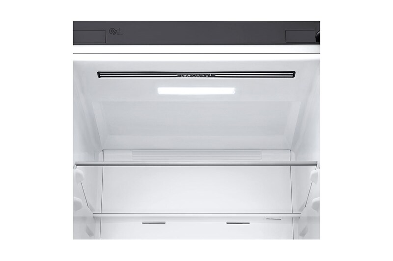 LG Frigorifero Smart Combinato Classe energetica D Maniglie integrate Display esterno LED, GBB71PZDFN