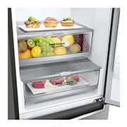 LG Frigorifero Smart Combinato Classe energetica E Maniglie integrate Display esterno LED, GBB71PZDZN