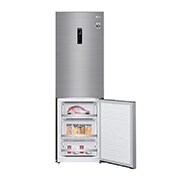 LG Frigorifero Combinato Classe energetica D Display esterno LED Metal Fresh, GBB71PZUFN