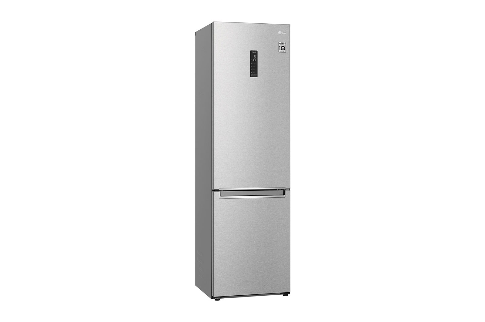 LG Frigorifero combinato | Classe D, 384L | Wi-Fi, Wine Rack, Door&Linear Cooling, Fresh Balancer&Converter, No frost | Acciaio, GBB72MBUGN