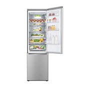 LG Frigorifero combinato | Classe D, 384L | Wi-Fi, Wine Rack, Door&Linear Cooling, Fresh Balancer&Converter, No frost | Acciaio, GBB72MBUGN