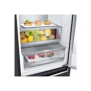 LG Frigorifero Combinato Classe energetica D Display esterno LED Metal Fresh, GBB72MCUFN