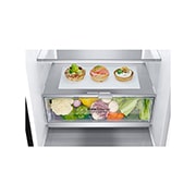 LG Frigorifero Combinato Classe energetica D Display esterno LED Metal Fresh, GBB72MCUFN