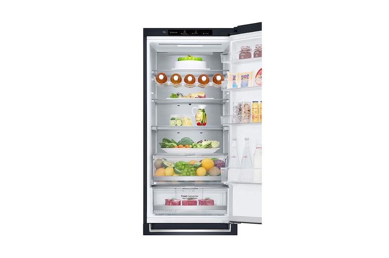 LG Frigorifero Combinato Classe energetica D Maniglie integrate Metal Fresh, GBB72MCVFN
