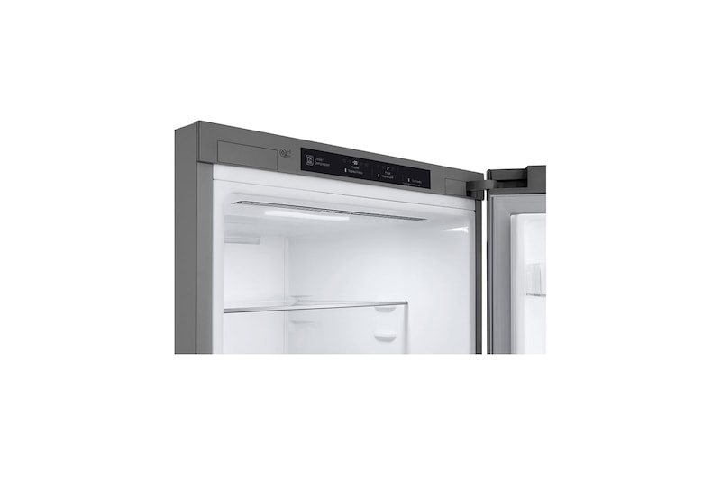 LG Frigorifero Combinato Classe energetica D Maniglie integrate Display interno LED, GBB72NSEXN