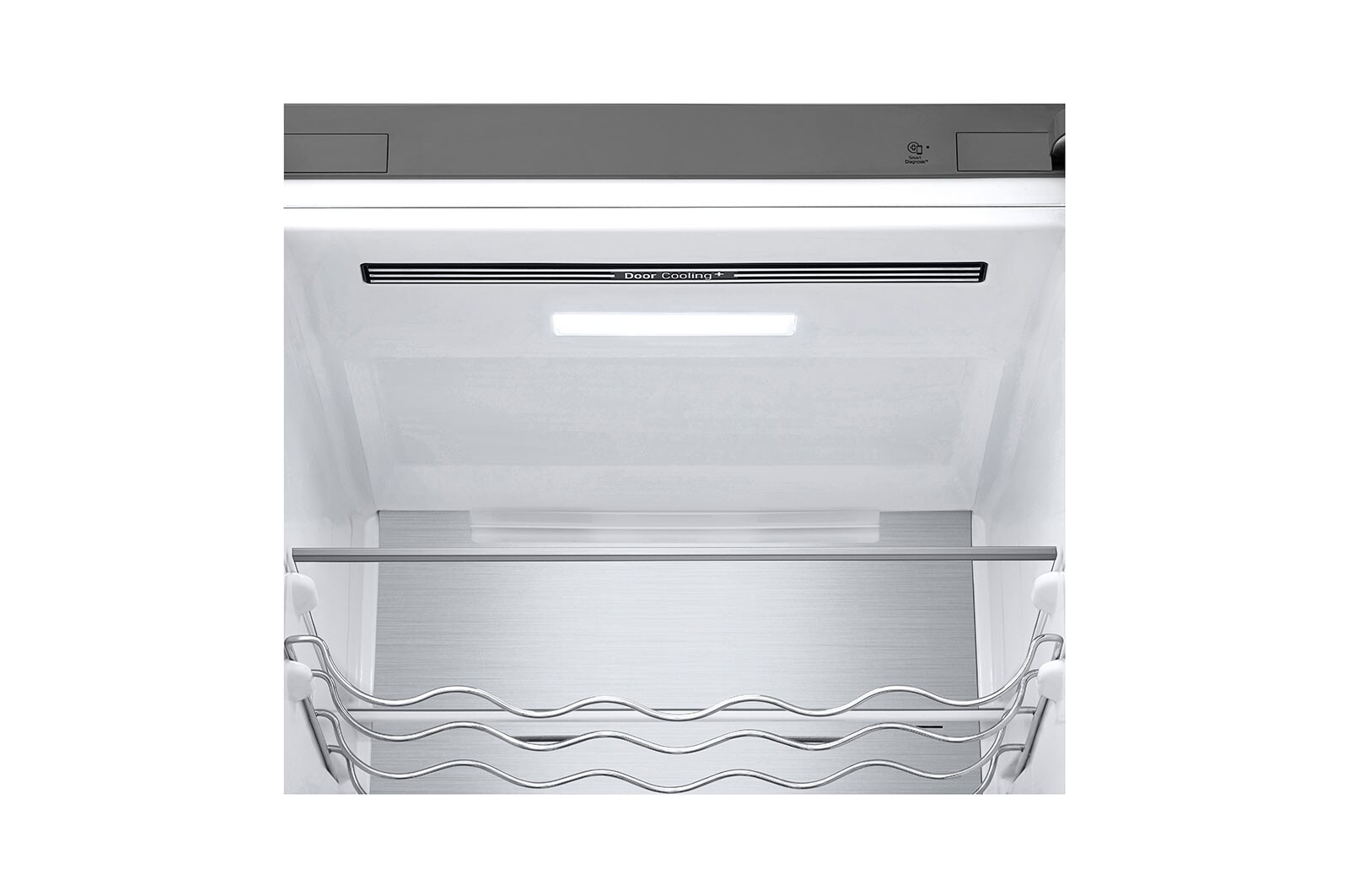LG Frigorifero combinato | Classe C, 384L | Wi-Fi, Door & Linear Cooling, Fresh Balancer & Converter, No frost | Noble Steel, GBB72NSUCN