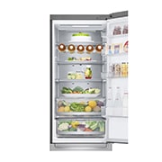 LG Frigorifero combinato | Classe D, 384L | Wi-Fi, Door & Linear Cooling, Fresh Balancer & Converter, No frost | Noble Steel, GBB72NSUGN