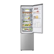 LG Frigorifero combinato | Classe D, 384L | Wi-Fi, Door & Linear Cooling, Fresh Balancer & Converter, No frost | Noble Steel, GBB72NSUGN
