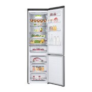 LG Frigorifero Smart Combinato Classe energetica D Maniglie integrate Display esterno LED, GBB72PZUFN