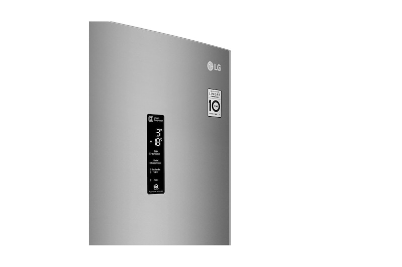 LG Frigorifero Smart Combinato Classe energetica D Maniglie integrate Display esterno LED, GBB72SADXN