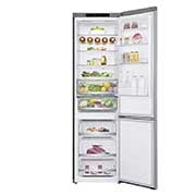 LG Frigorifero Combinato Maniglie integrate Display interno LED, GBB72SAECN