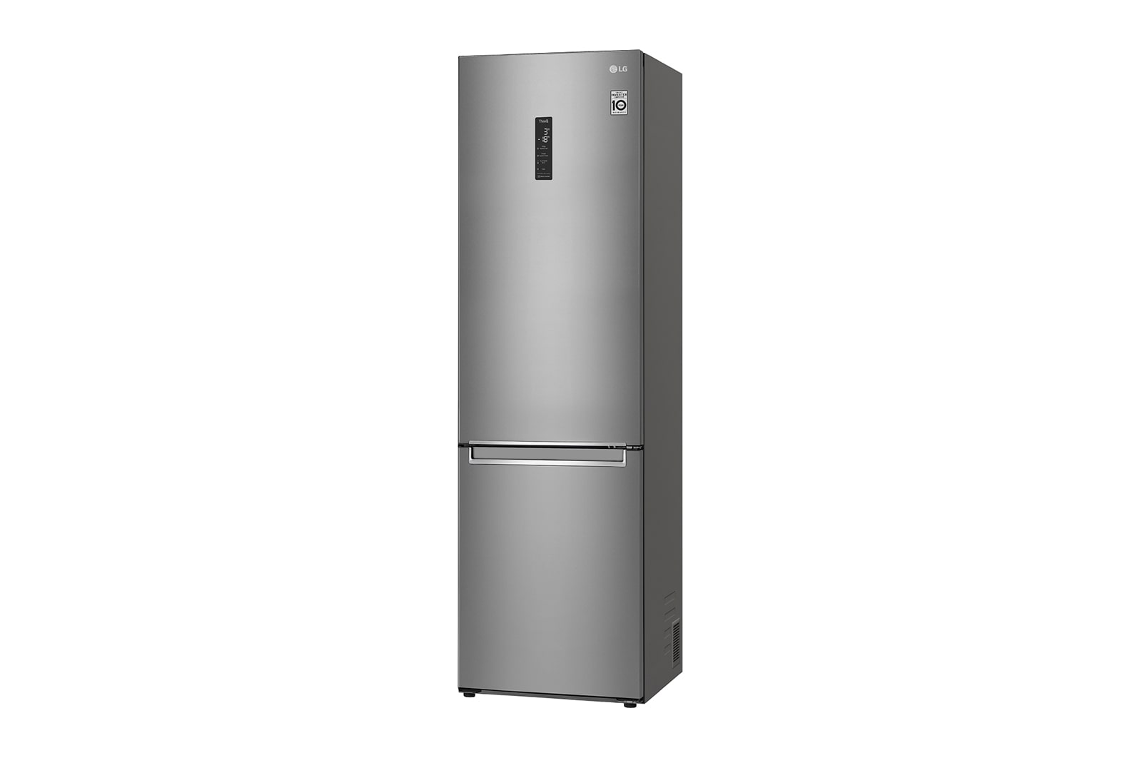 LG Frigorifero combinato | Classe C, 384L | Wi-Fi, Door&Linear Cooling, Fresh Balancer&Converter, No frost | Inox Saffiano, GBB72SAUCN1