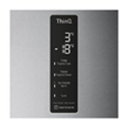LG Frigorifero combinato | Classe C, 384L | Wi-Fi, Door&Linear Cooling, Fresh Balancer&Converter, No frost | Inox Saffiano, GBB72SAUCN1