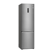 LG Frigorifero combinato | Classe C, 384L | Wi-Fi, Door&Linear Cooling, Fresh Balancer&Converter, No frost | Inox Saffiano, GBB72SAUCN1
