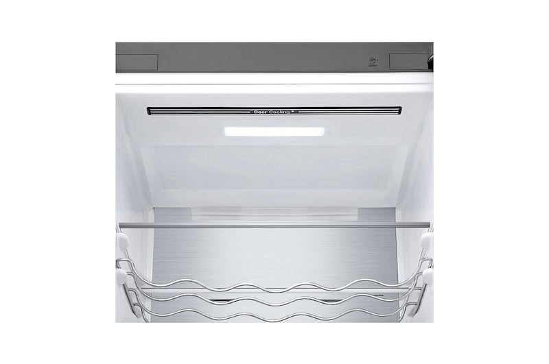 LG Frigorifero combinato | Classe C, 384L | Wi-Fi, Door&Linear Cooling, Fresh Balancer&Converter, No frost | Inox Saffiano, GBB72SAUCN