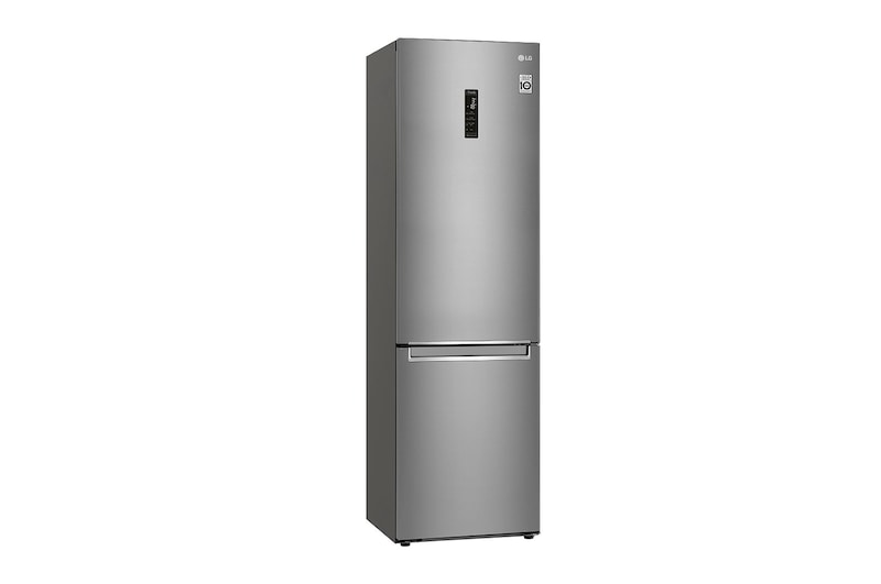 LG Frigorifero combinato | Classe C, 384L | Wi-Fi, Door&Linear Cooling, Fresh Balancer&Converter, No frost | Inox Saffiano, GBB72SAUCN