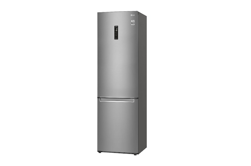 LG Frigorifero combinato | Classe C, 384L | Wi-Fi, Door&Linear Cooling, Fresh Balancer&Converter, No frost | Inox Saffiano, GBB72SAUCN