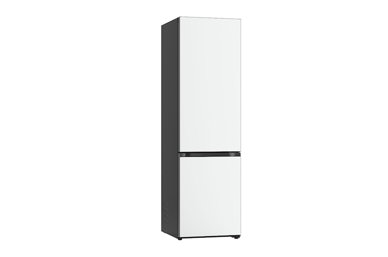LG Frigorifero combinato | Classe D, 387L | Porte in vetro, Wi-Fi, Door&Linear Cooling, Fresh Balancer&Converter | Bianco satin, GBB72TW9DQ