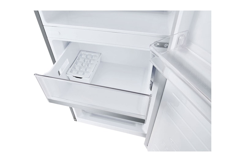 LG Frigorifero combinato | Classe A-20%, 381L | Fresh Converter, Door & Linear Cooling, Smart diagnosis, No Frost | Argento, GBB92MBB3P
