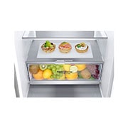 LG Frigorifero combinato | Classe A-20%, 381L | Fresh Converter, Door & Linear Cooling, Smart diagnosis, No Frost | Argento, GBB92MBB3P