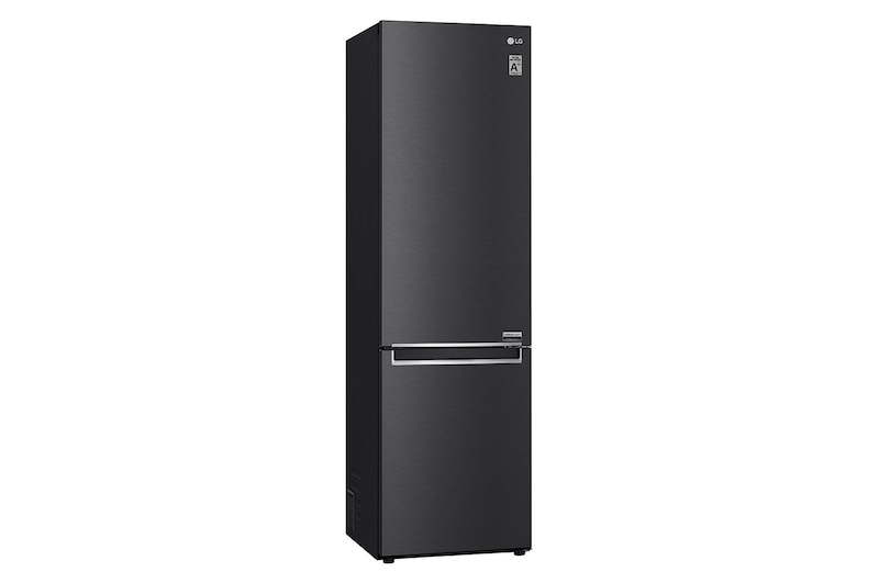 LG Frigorifero combinato | Classe A -12%, 384L | Wine Rack, Fresh Balancer & Converter, Centum System garantito 20 anni | Nero, GBB92MCB2P