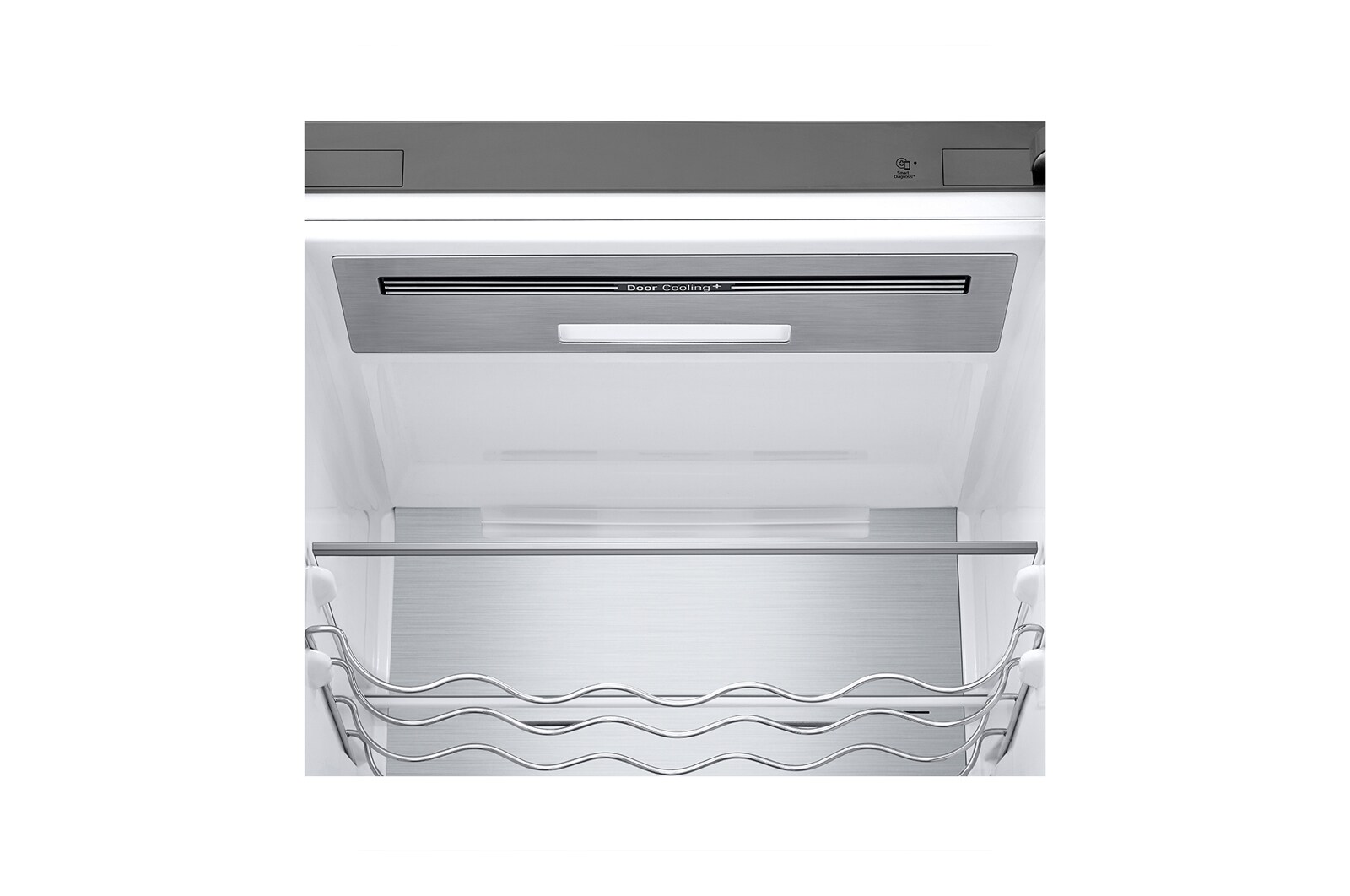 LG Frigorifero combinato | Classe B, 384L | Wi-Fi, Wine Rack, Fresh Balancer & Converter, Centum System garantito 20 anni | Inox, GBB92STABP