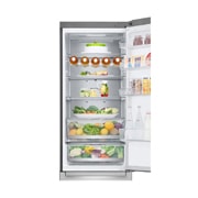 LG Frigorifero combinato | Classe B, 384L | Wi-Fi, Wine Rack, Fresh Balancer & Converter, Centum System garantito 20 anni | Inox, GBB92STABP