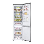 LG Frigorifero Smart Combinato Centum System™ Classe energetica D Maniglie integrate Display esterno LED, GBB92STAXP